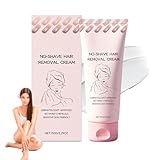 No Shave Hair Removal Cream, No Shave Hair Remover for Women, Fast and Gentle, Moisturizing & Nourishing Formula for Sensitive Skin