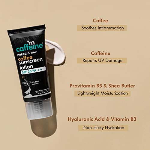 mcaffeine Women & Men Coffee Matte Sunscreen Spf 30 Pa++ For UVA & UVB Protection & Repair | Lightweight & Water Resistant Sun Cream For Oily Skin... - Image 3