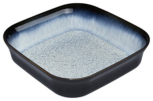 Denby Halo Square Oven Dish, Stoneware, 24 x 24 x 6.5 cm