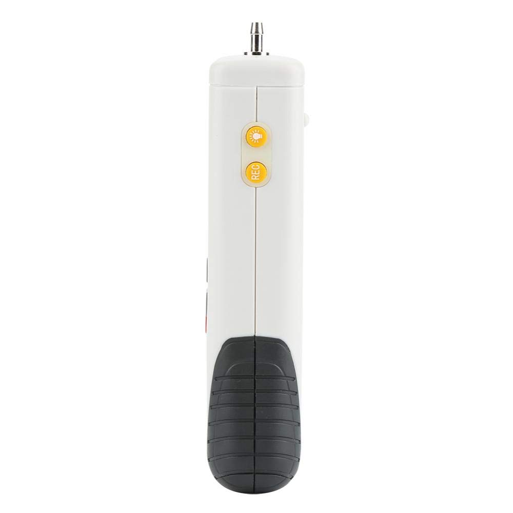 Akozon Manómetro digital, Medidor de presión de aire de mano, Medidor diferencial Alta Preciso con Pantalla LCD