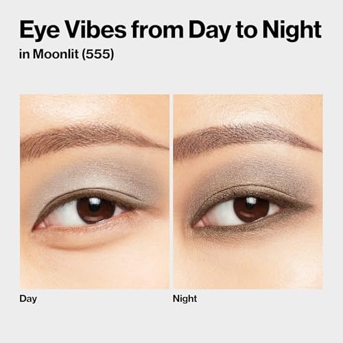 Image of REVLON ColorStay Day to Night Eye Shadow Palette - Long-Lasting, Blendable Shades for All-Day Wear (Moonlit)