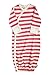 Parade Organics Organic Baby Printed Kimono Gowns Pink Stripe Up to 6 Months
