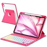 Clavier rétroéclairé arc-en-ciel à 7 couleurs : ce clavier rétroéclairé arc-en-ciel RVB peut vous fournir une expérience de frappe dans l'obscurité, et le rétroéclairage dispose de 7 couleurs réglables. Ces couleurs peuvent être automatiquement commutées en mode lumière respiratoire, et la luminosité du clavier peut être ajustée en appuyant sur la touche Fn + lumière. Lorsque vous n'avez pas besoin du rétroéclairage, vous pouvez l'éteindre