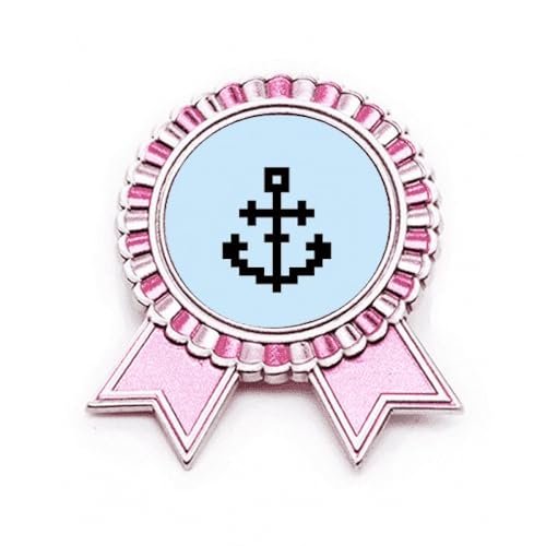 Broche voile d'été rose en métal taille M pour raviver un vêtement trop simple