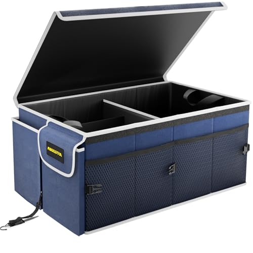 MIKKUPPA Car Trunk Organizer - 65L Collapsible Trunk Organizer with