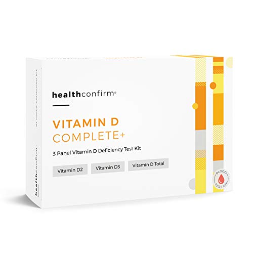 HealthConfirm - Vitamin D Complete - at-Home Test Kit - 3 Panel Vitamin