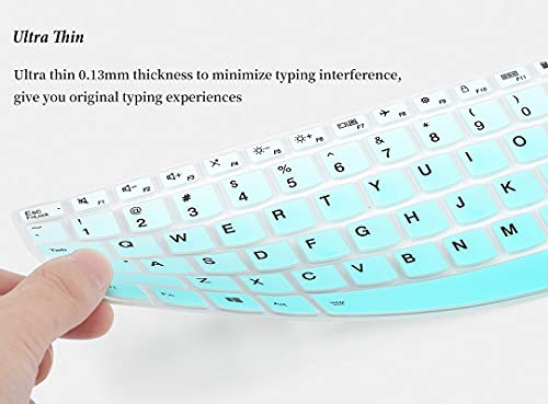 Protector de teclado 2 piezas para Lenovo ideaPad y Yoga miniatura 5
