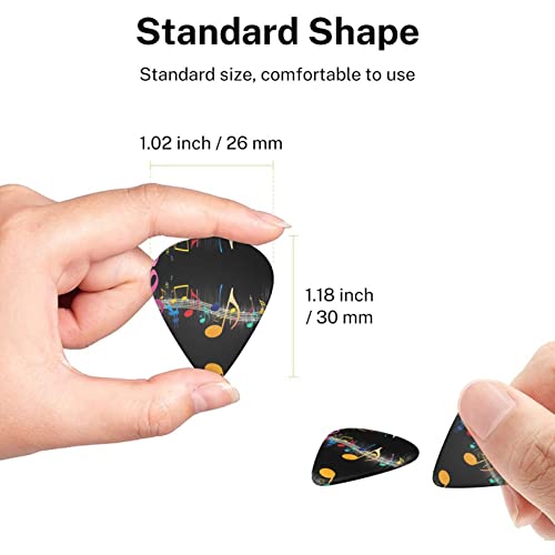 Ensemble de 6 pièces de médiator de guitare colorée pour guitare acoustique, guitare électrique, basse, ukulélé – fin… - Les Beatles, Paul McCartney, John Lennon, RIngo Starr, George Harrison Ensemble de 6 pièces de médiator de guitare colorée pour guitare acoustique, guitare électrique, basse, ukulélé - fin… – Image 8