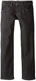  Volcom Vorta by Pantalones Vaqueros, niños, Negro (Black Rinser), 24