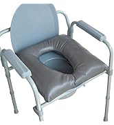 Amazon.com: ZXMOBY PU Commode Seat Cushion Universal Fit Toilet