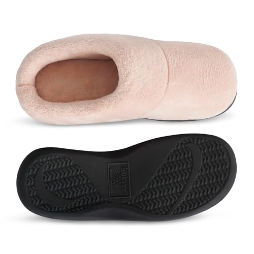 Image of isotoner womens Classic Clog Non-slip Memory Foam Slippers
