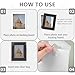 Golden State Art, Pack of 10 Black Pre-Cut 8x10 Picture Mat for 5x7 Photo with White Core Bevel Cut Mattes Sets. Includes 10 High Premier Acid Free Mats & 10 Backing Board & 10 Clear Bags
