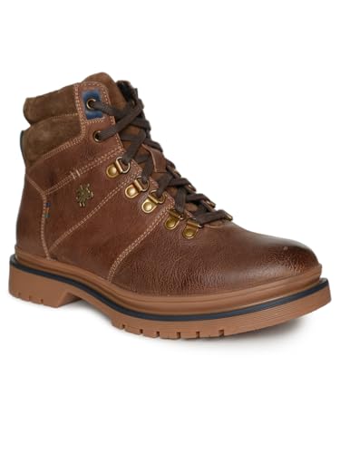 Image of Buckaroo CLASSIC CROME Genuine Leather Casual Boots For Mens
