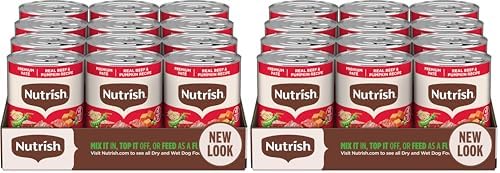Nutrish Real Beef & Pumpkin Recipe Whole Health Blend Premium Pat...