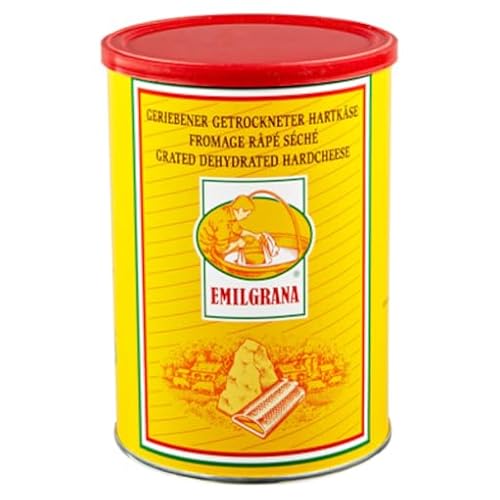 Emilgrana Hartkäse gerieben 32% Fett 500 g Dose