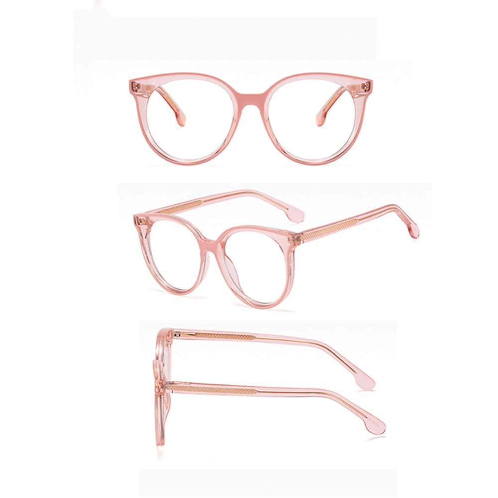 Retro okrągłe damskie okulary ramka Vintage przezroczyste odcienie zawias sprężynowy okulary męskie UV400