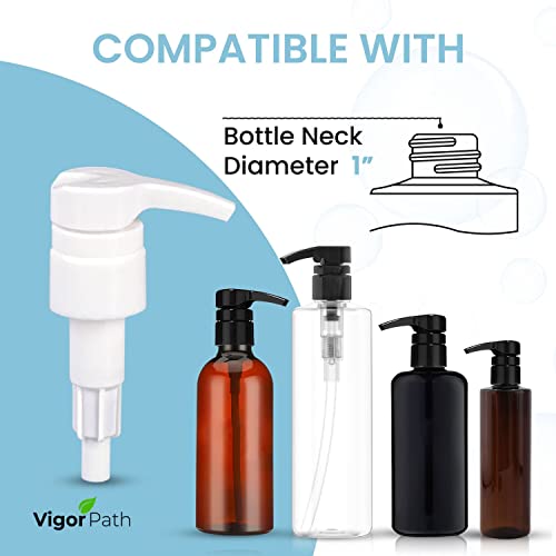 Universal Shampoo/Conditioner Dispenser Pump For Bottle - Leak Proof - Pump Top Fits 1 Liter/33.8 Oz Bottles - 28/410 Neck Size - Fits Biolage, Redken Pureology And Many More - Pack Of 4 #TOP3