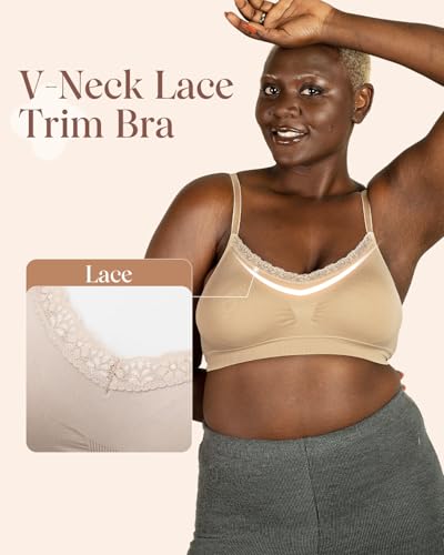 Image of Coobie Lace V-Neck Bra for Women