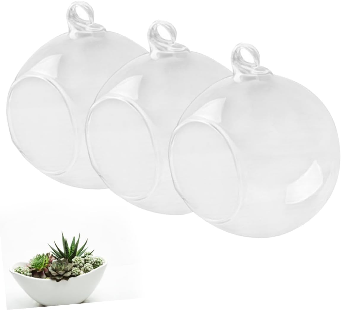 Elegant Hanging Glass Terrarium Large Vase for Home Decor DIY Wedding Decor