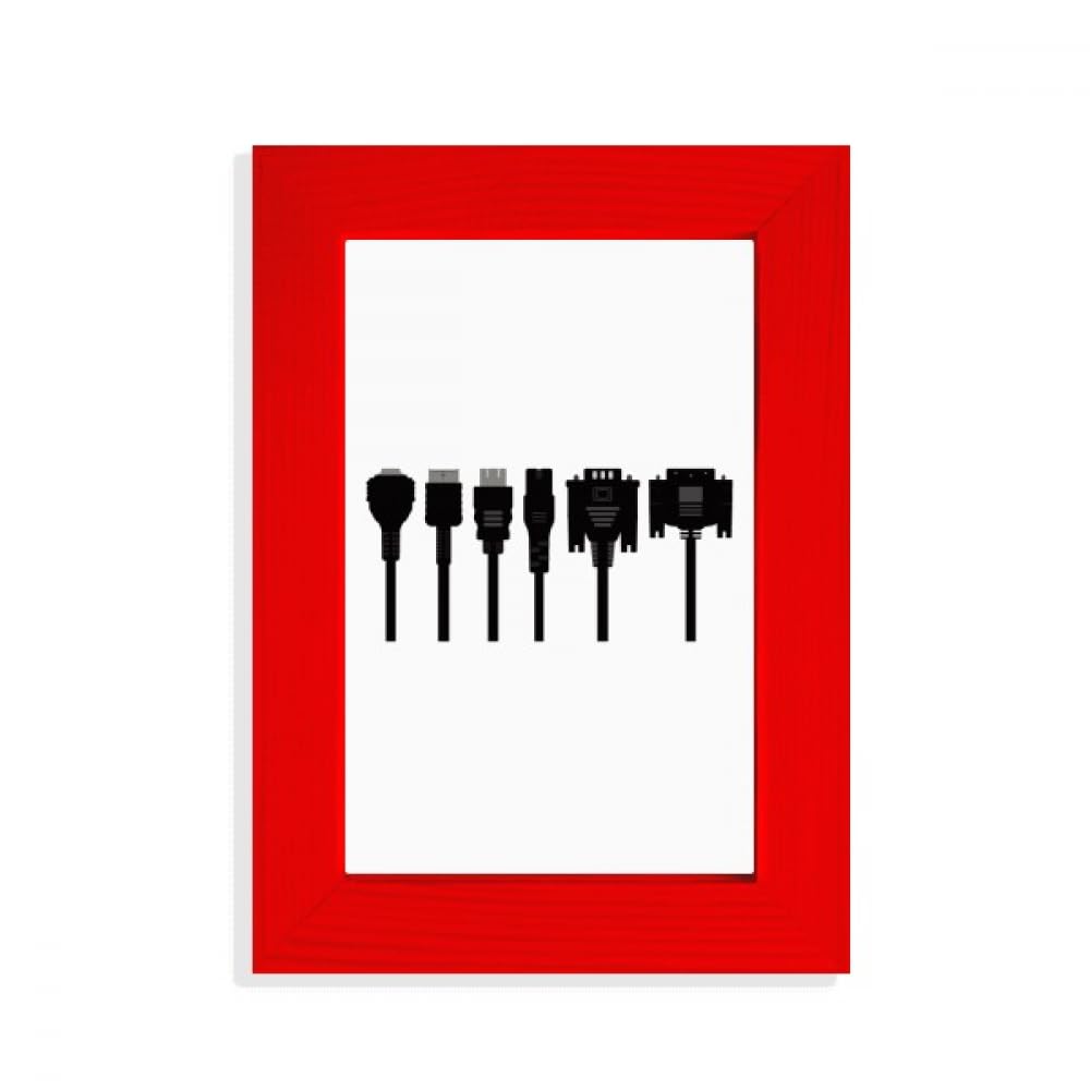 Câble de chargement avec prise de courant à motif noir design