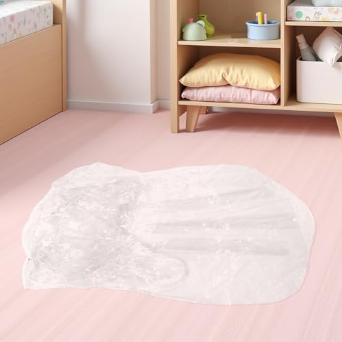 Fauteuil de rangement pour peluches transparent avec fermeture éclair