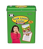 Super Duper Publications Look, Listen & Infer Fun Deck Flash Cards Educational Learning Resource for Children