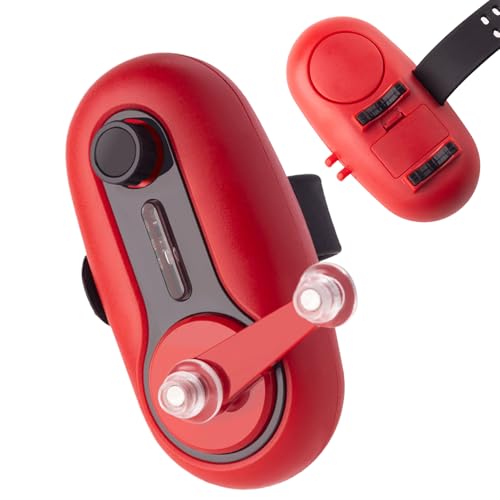 Fishing Bite Alarm, Adjustable Volume Fishing Bells for Rods, Smart Safety Alert Indicator with Led Light, Enthusiasts, Day and Night Use, Lightweight, Sturdy Design