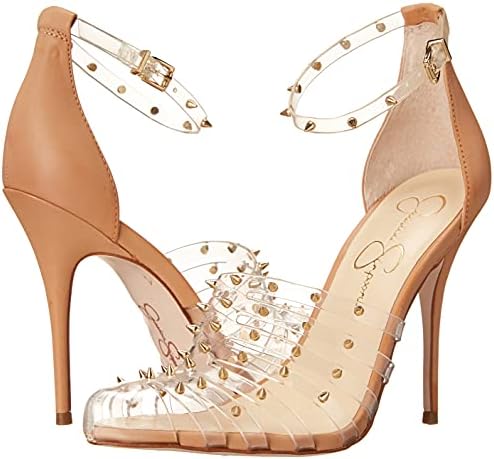 Jessica Simpson Women's WESTAH Pump, Clear, 5.5 | Image 6