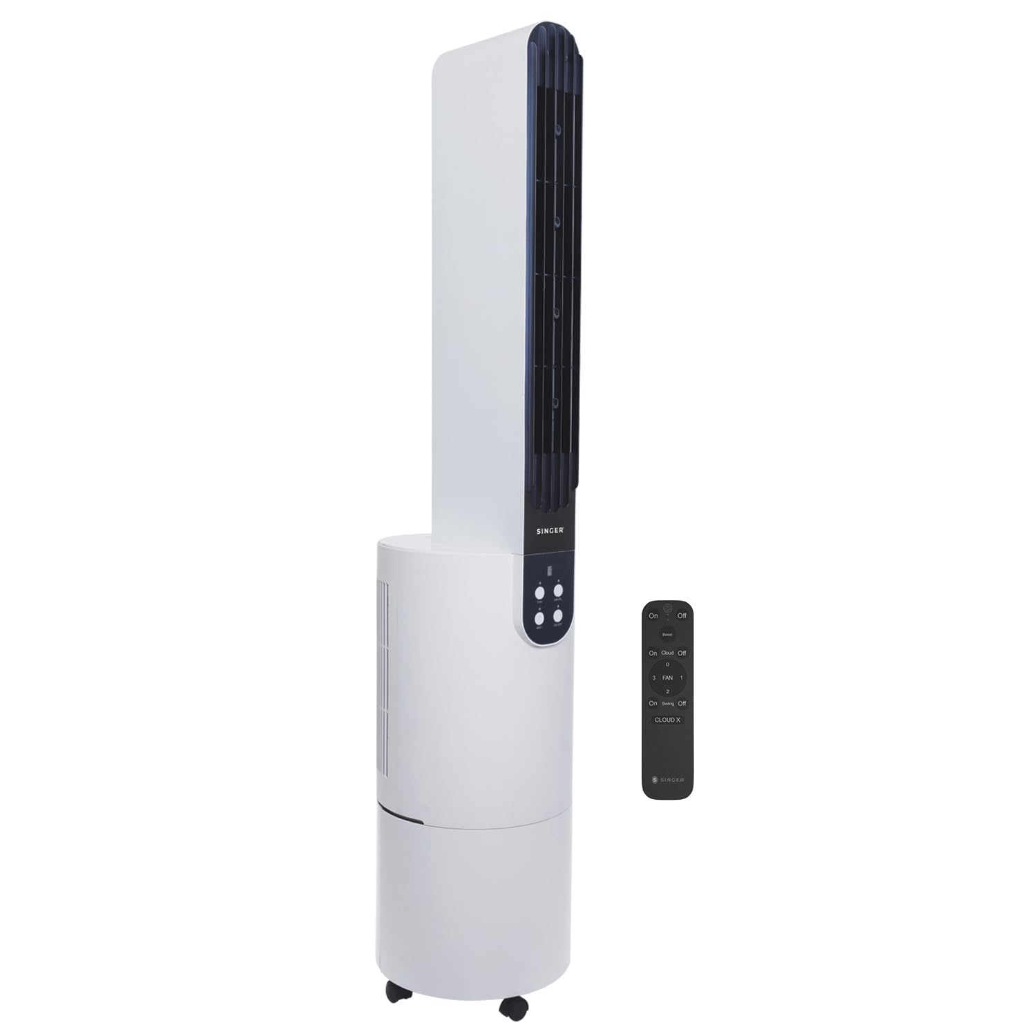 SINGER Cloudx Fan | Provides Cloud Infused Breeze | Quiet Mode Option 