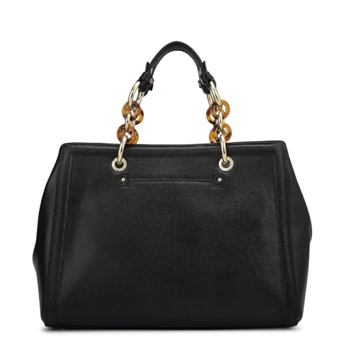 Image of Da Milano Leather Satchel for Women (2295A)