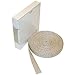 Cloth Tape, 1 x 25 ft, 125 mil, Tan, Vinyl