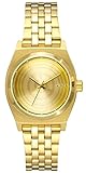 is the nixon time teller waterproof Boîtier Acier inoxydable, cadran Doré