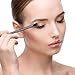 Gjinxi 18 Pcs Angled Eyebrow Eyeliner Brush, Flat Eyebrow Tint Brushes Ultra Thin Precision Eyeliners Makeup Brush Slanted Brushes Eye Shadow Applicator