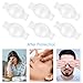 6 PCS Eye Shield, Clear Eye Patch for Post-Surgery Recovery with Ventilation Holes, Eye Shield After Cataract Surgery, Eye Protection After Cataract Surgery, Lasik, Eye Exams (Includes Tape)