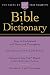 Pocket Bible Dictionary: Nelson's Pocket Reference Series