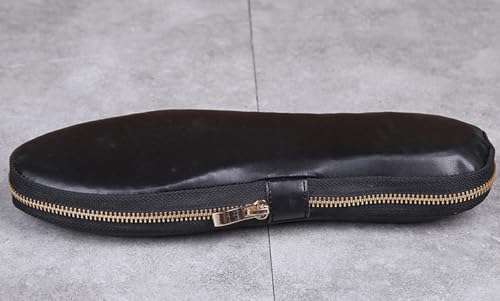 Santimon Mens Foldable Ostrich Leather Slip-On Loafers with Travel Case, Waterproof, Comfortable, Lightweight, Versatile Summer Casual Shoes4