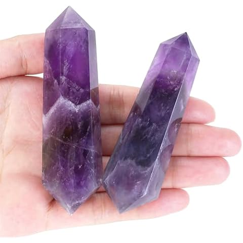 YATOJUZI Amethyst Healing Wand Cover