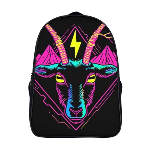 Mochila infantil Goat 3D para evitar dolor de espalda en colegio y deporte 40x28x16cm