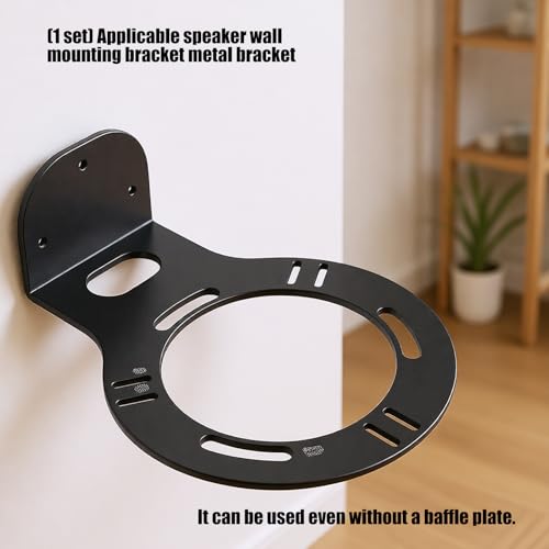 Soporte de pared para altavoces Studio 5 con estructura metálica estable 3