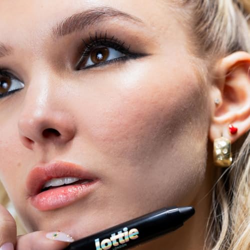 Lottie London Last Night’s Liner lápiz delineador negro miniatura 4