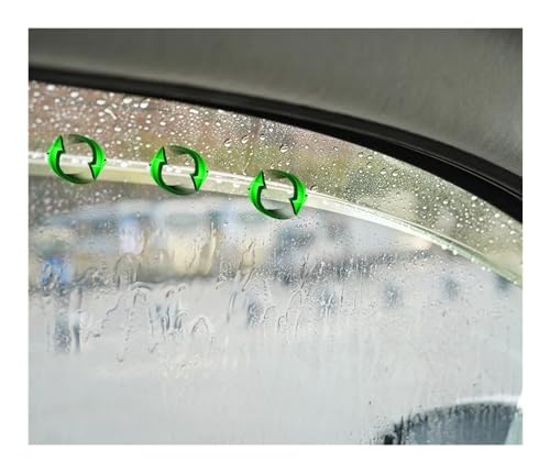 Déflecteurs de vent pour Benz Classe B W245 2009-2011