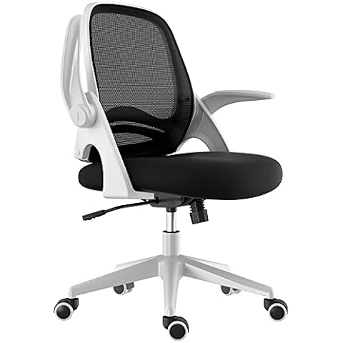 Silla de Oficina Hbada Ergonómica con Reposabrazos Plegables Cover