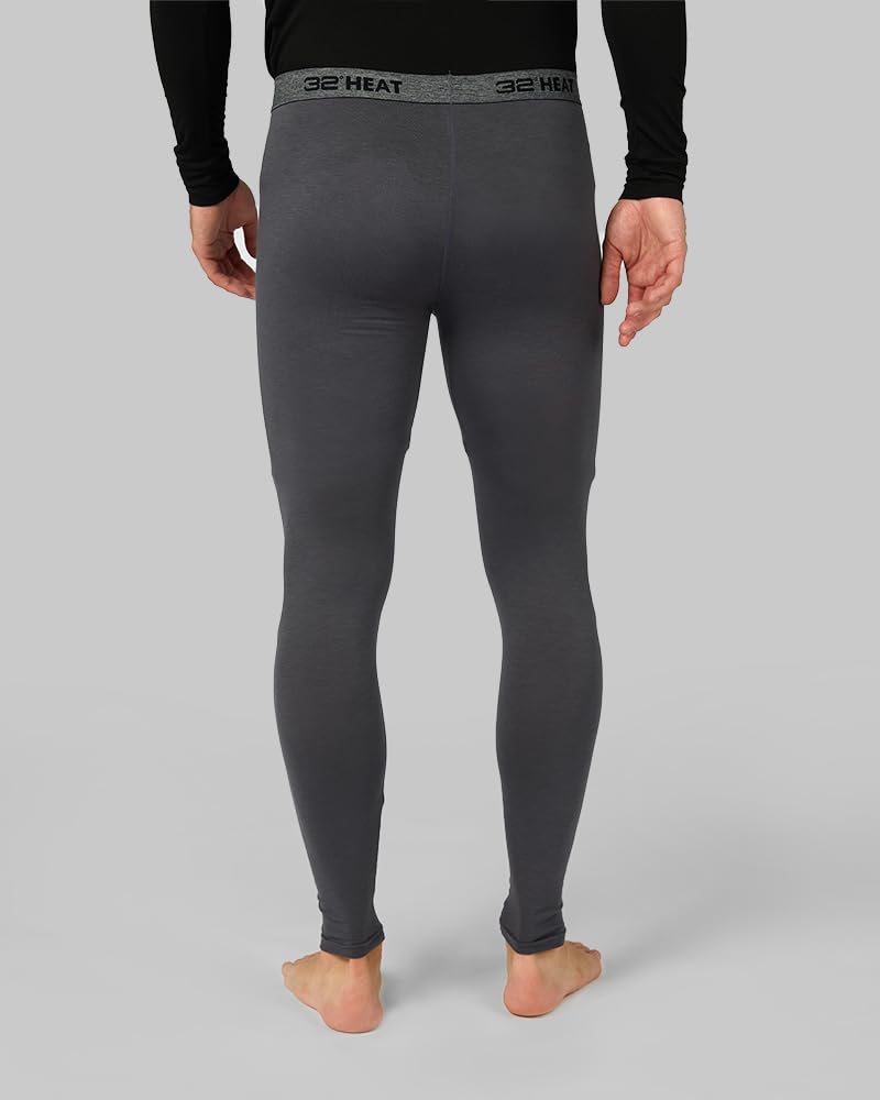 32 Degrees Heat - Leggings ligeros para hombre, elásticos en 4 direcciones, térmicos, ajuste de forma
