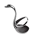 Karrychen Swan Spoon Holder zastawa stołowa na łyżkę do kawy, widelczyki owocowe, sztućce, dekoracja