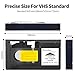 VHS-C Cassette Adapter Compatible with VHS-C SVHS Camcorders JVC RCA Panasonic Motorized VHS Cassette Converter (NOT Compatible with 8mm / MiniDV / Hi8)