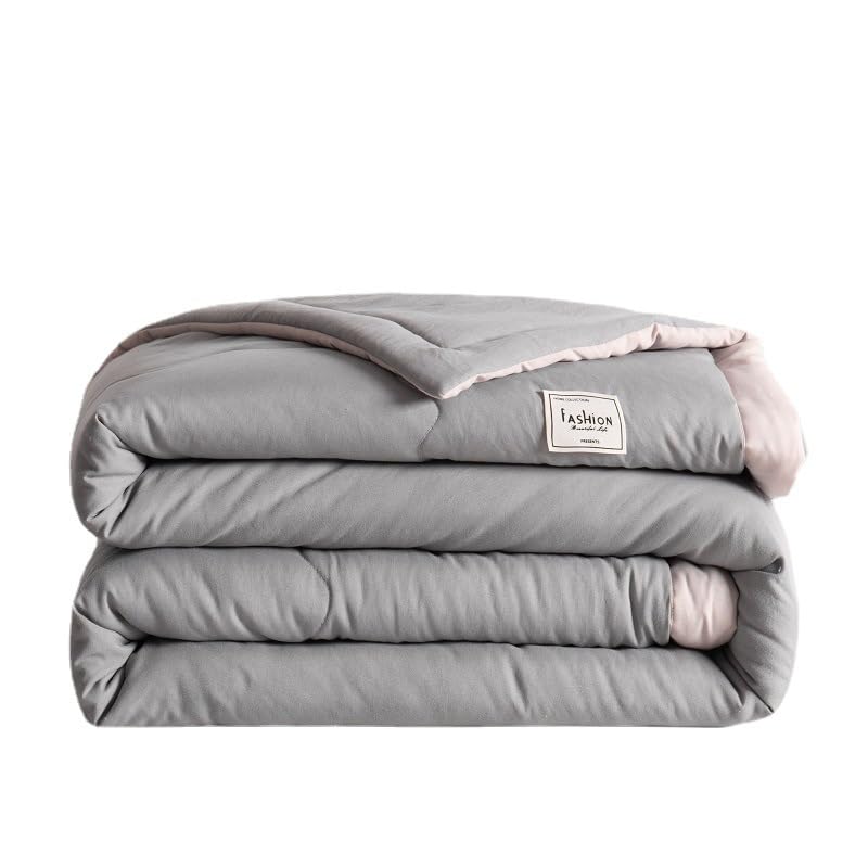 Highdi Piumino Estivo Leggero In Microfibra – Motivo Scozzese, Trapunta Morbida 200x230 Cm, Adatto A Tutte Le Stagioni, Lavabile In Lavatrice
