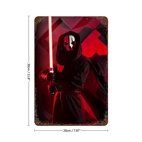 Darth Nihilus Cosplay _12 Vintage Metal Tin Sign,Poster Decorative Painting Canvas Wall Art Living Room Posters Bedroom Painting,Canvas Art Poster And Wall Art Picture Print Modern Family Bedroom Deco #TOP1