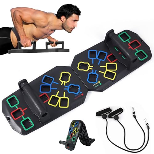 Planche de pompes pliable pour système de fitness complet dans votre salon