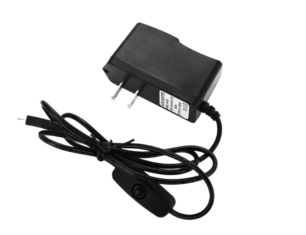 Enchufe cargador 5v 2.5a evita tirones con cable de interruptor integrado 4