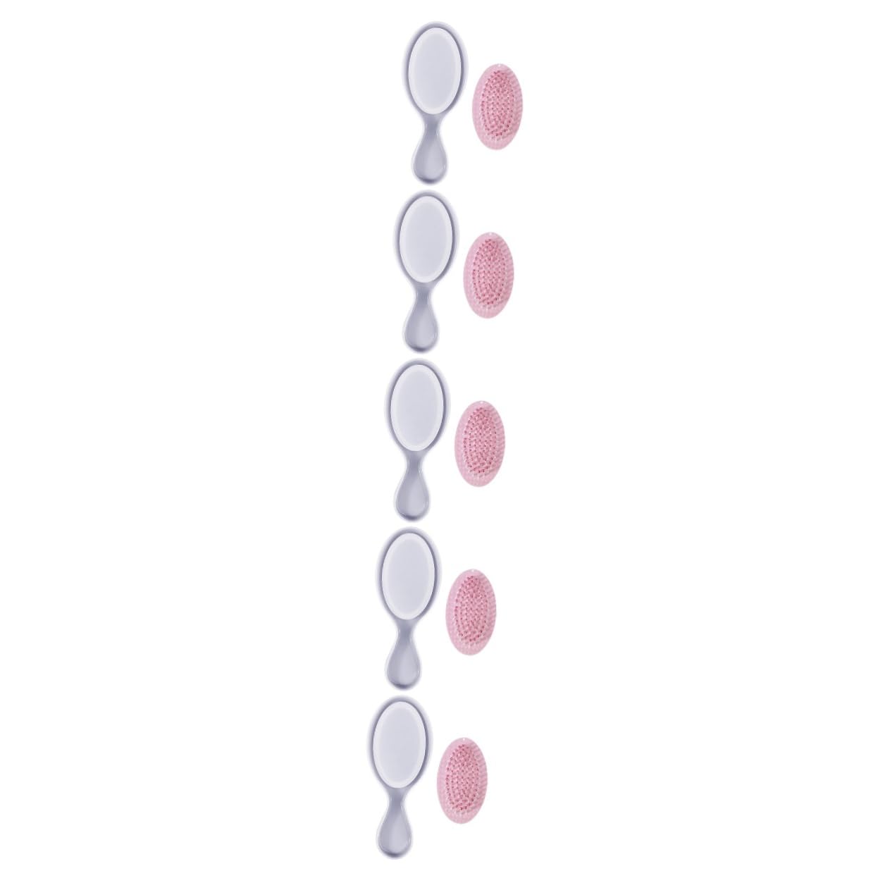 STOBOK 5sätze Silikon Kammform Wiederverwendbare Silikonform Für Epoxidharz Bastelarbeiten Teiliges Mit Ovaler Kammform Und Luftkissen Für Kreative -projekte Und